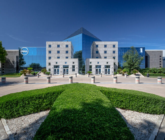 Dell Headquarters exterior view.