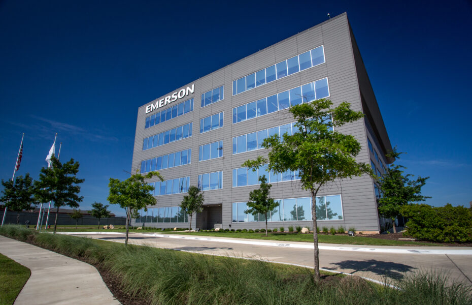 Emerson office building in Round Rock, TX