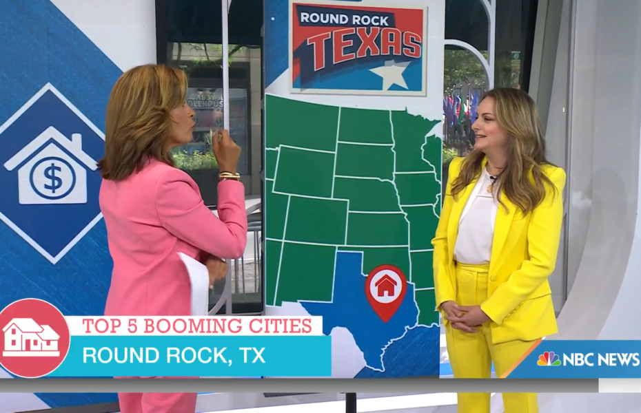 The TODAY Show Named Round Rock, TX 1 Place to Live in the U.S